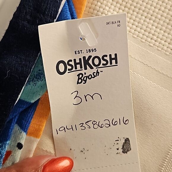 Carter's Baby Boy Newborn Bundle Oncies & Photo Shoot Outfit Navy Blue 3 Months - Picture 11 of 16